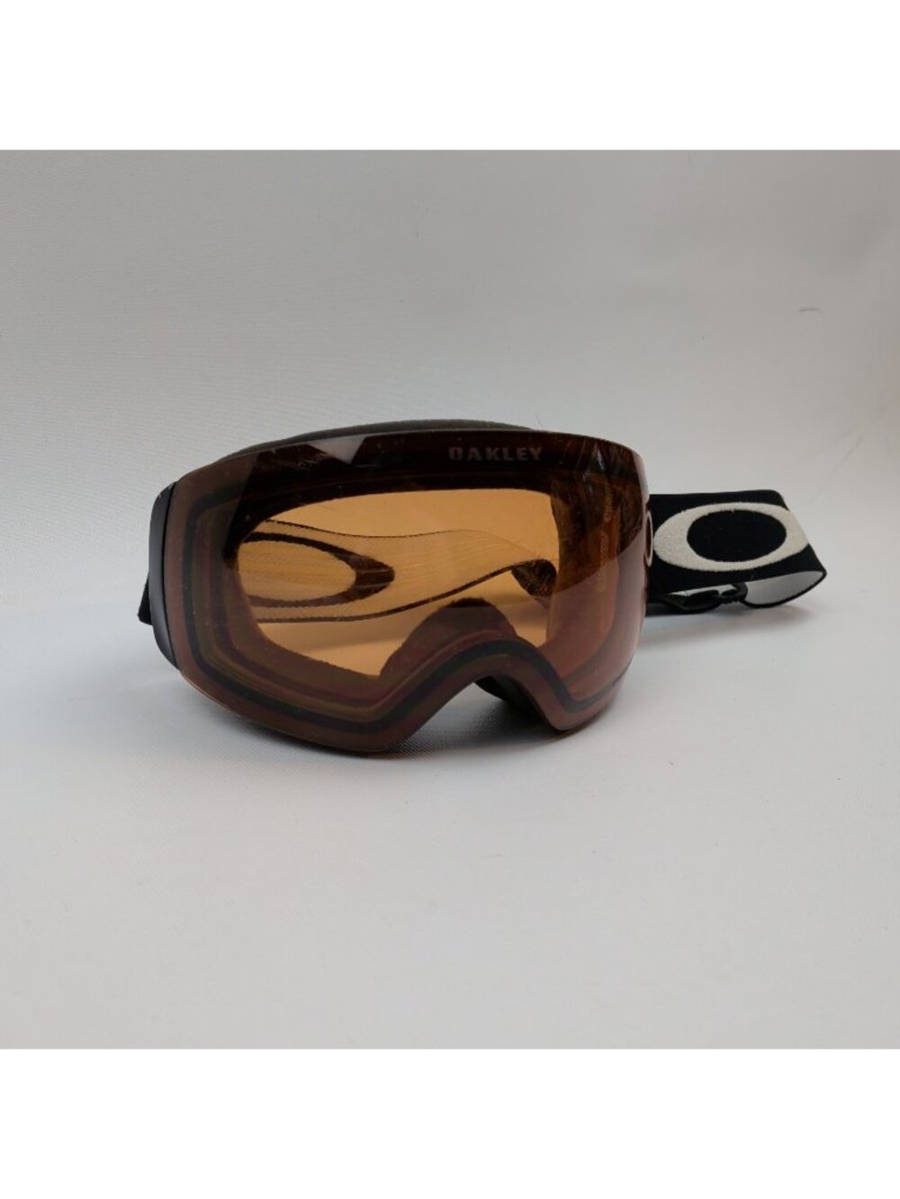 Oakley Flight Deck Goggle Black / White Orange Prizm Ski / Snowboard Outdoor